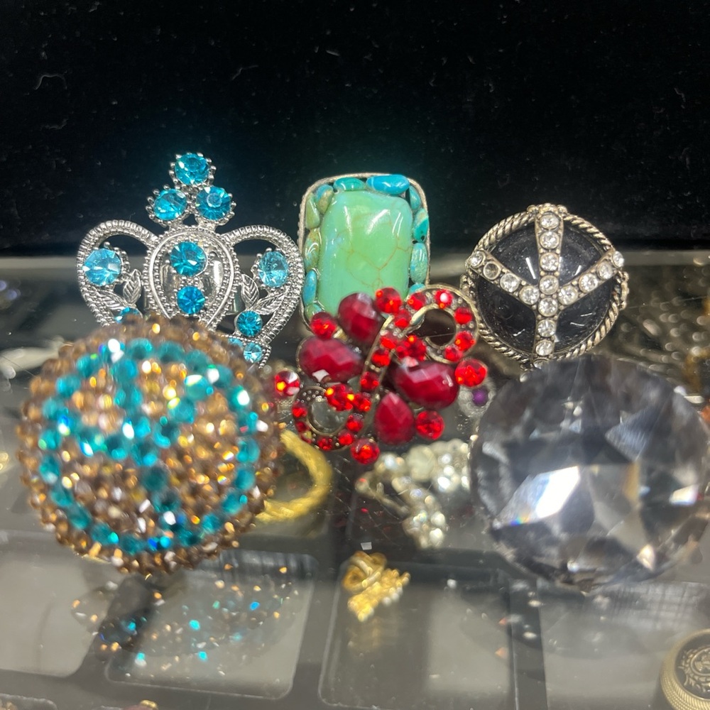 BUNDLE OF 6 RINGS